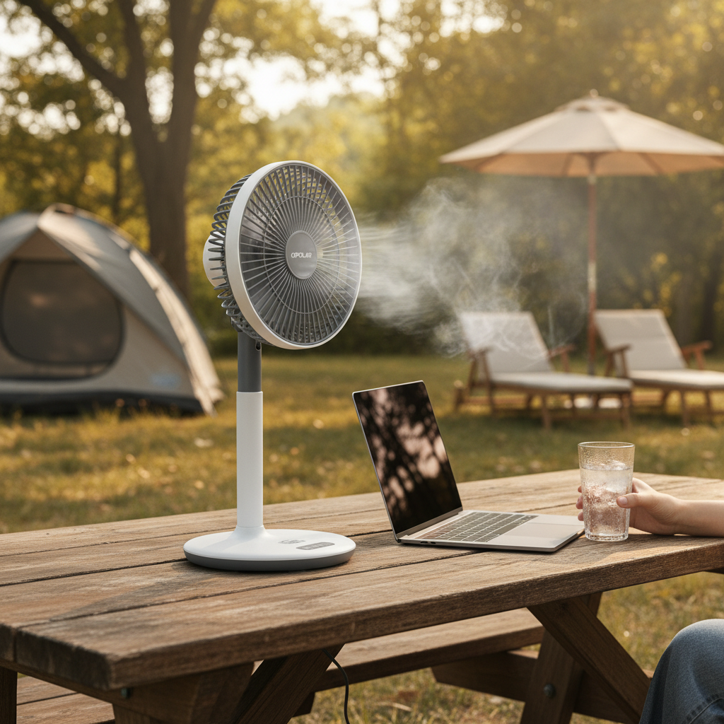 OPOLAR 10000mAh Battery Stand Fan Review: Ultimate Portable Cooling