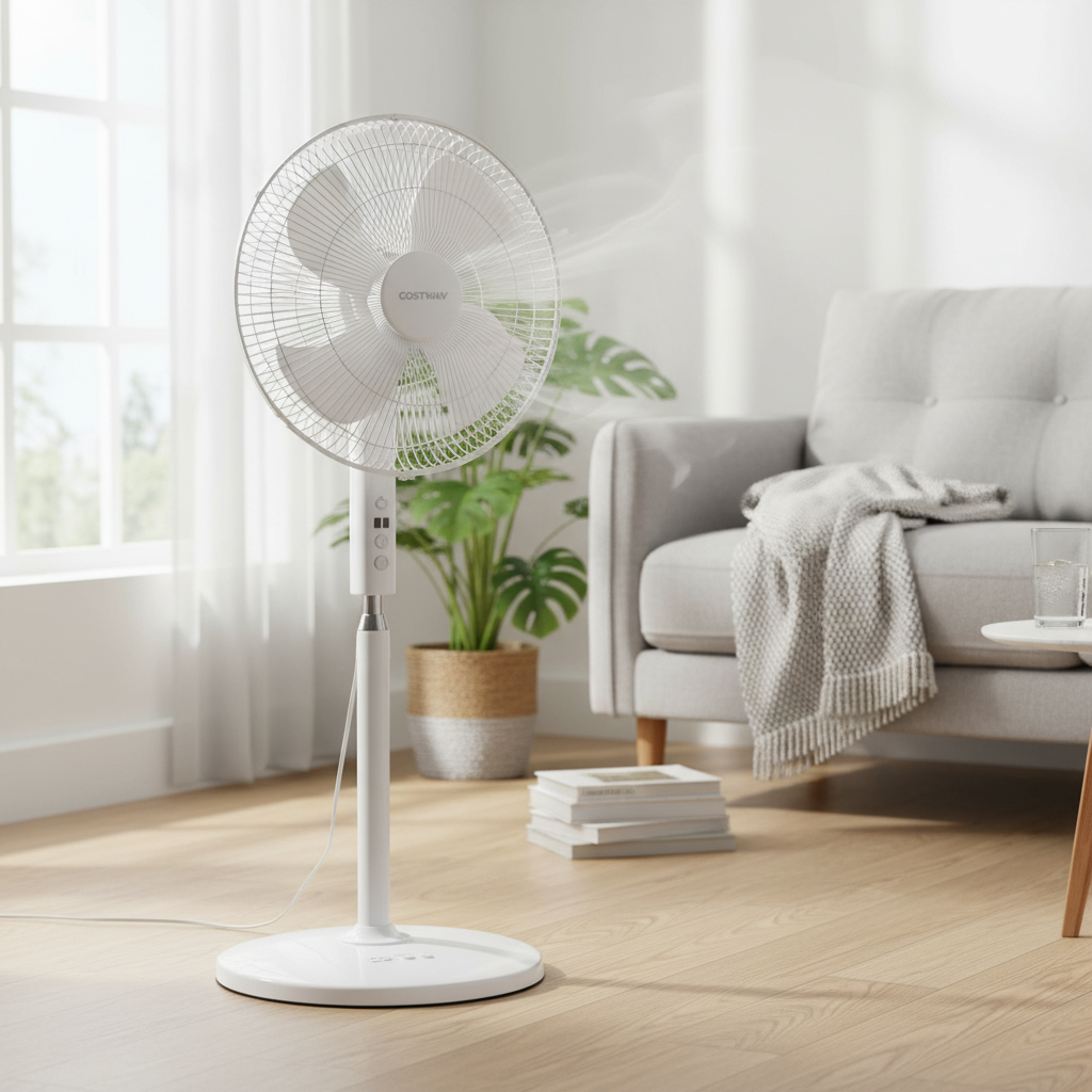 Costway 16” Pedestal Fan Review: Is This Budget-Friendly Fan Worth It?