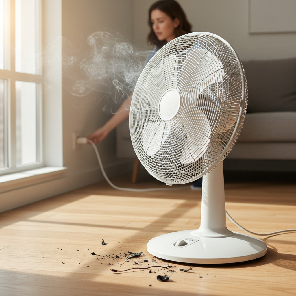 Why Your Fan Smells Like Burning Plastic: Causes, Dangers, and Solutions