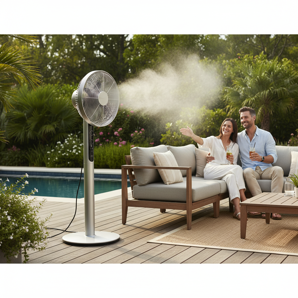 Best Outdoor Mist Fans for Ultimate Cooling in 2026