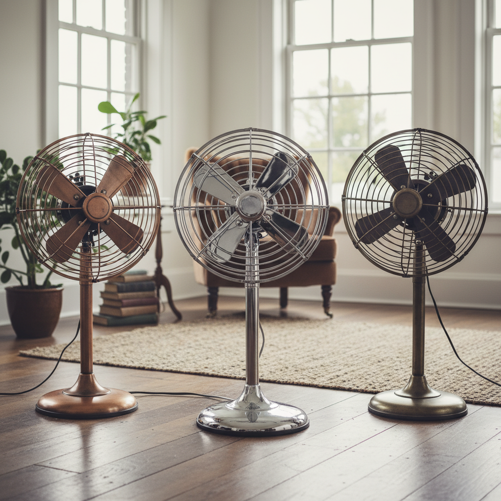Best Retro Metal Pedestal Fans for Decor: Blending Vintage Style with Modern Cooling
