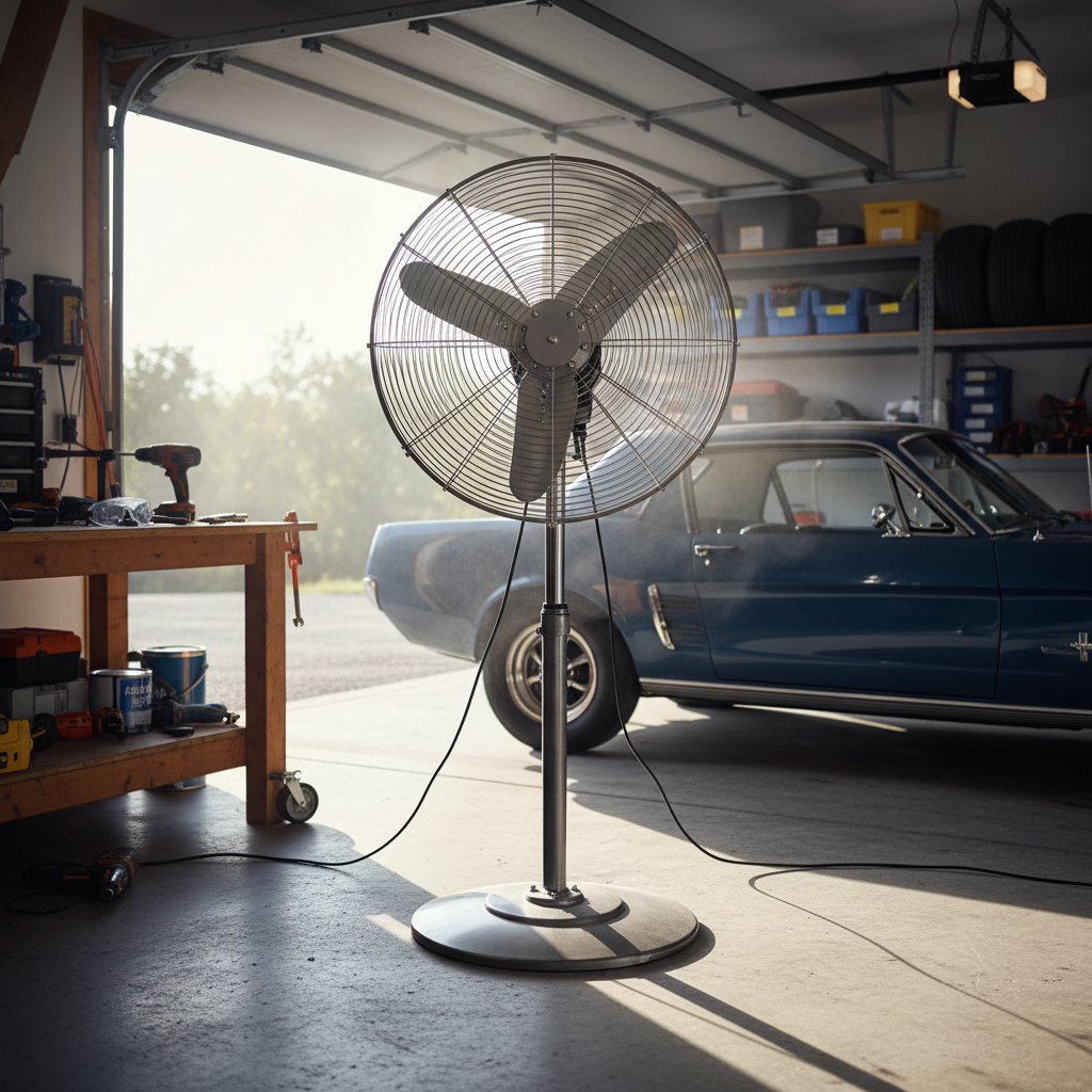 Best Industrial Pedestal Fans for Garages: Powering Your Workspace Comfort