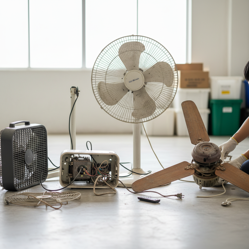 Responsible Disposal: How to Recycle Old Broken Fans