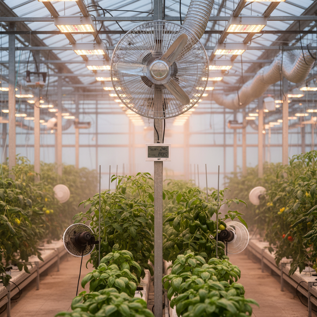 Optimal Airflow: Selecting the Best Fans for Greenhouses and Grow Rooms