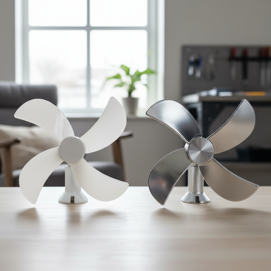 Comparison: Plastic vs. Metal Fan Blades – Which is Right for You?